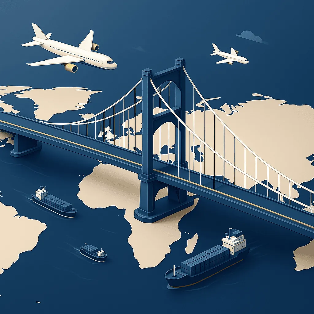 تجارت بین‌المللی اندیشکده صلح ماندگار - شبکه جهانی واردات و صادرات